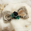 MYLOVE Green Crystal Rose wedding hair accessories china MLFJ166